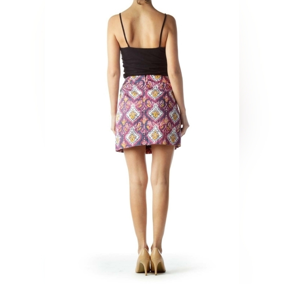 J Crew Paisley Pencil Skirt - Picture 1 of 6
